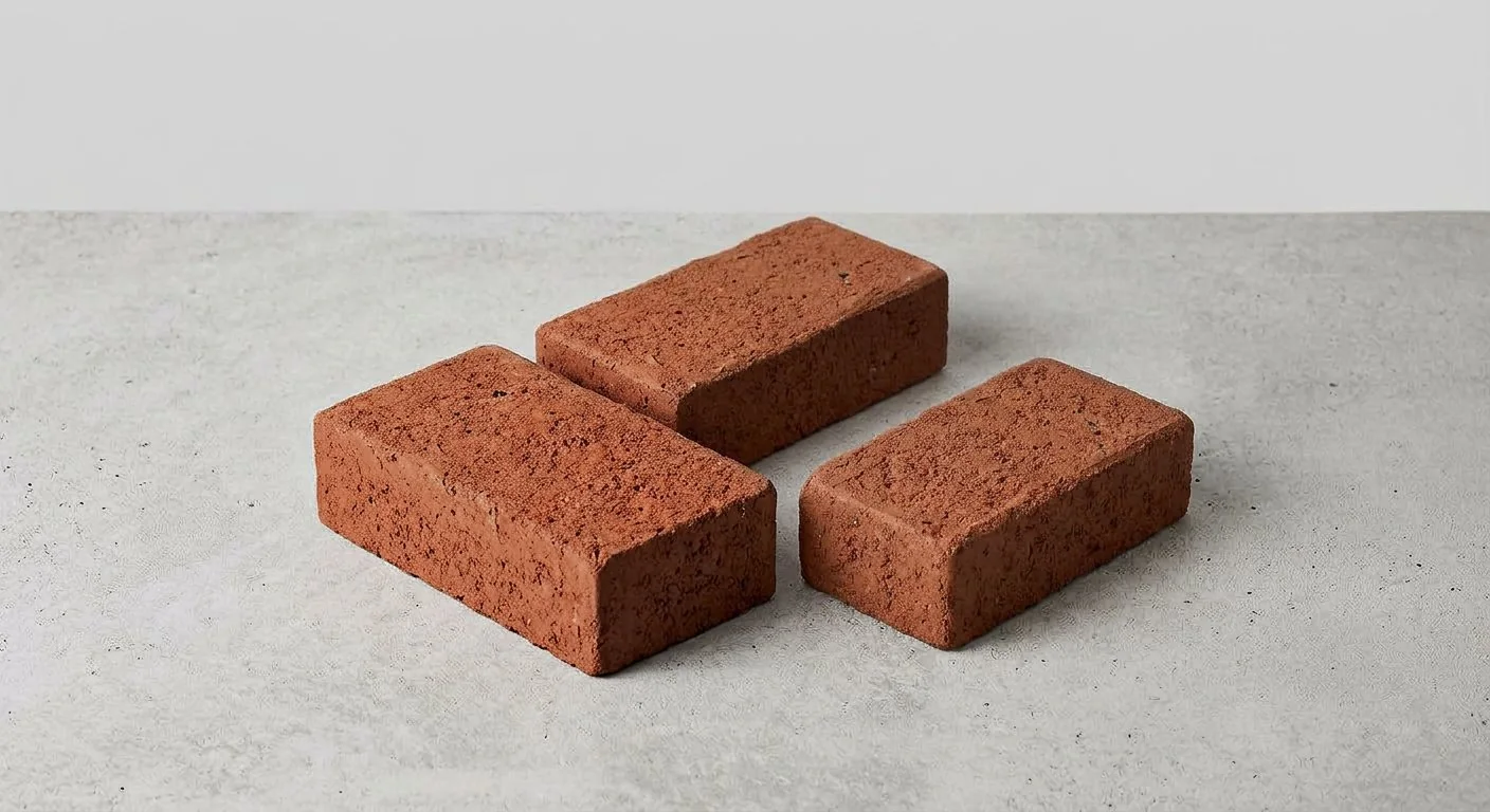 Clay paving bricks